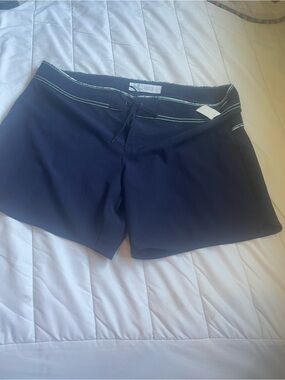 Carve Designs Navy Athletic Drawstring Women’s Shorts